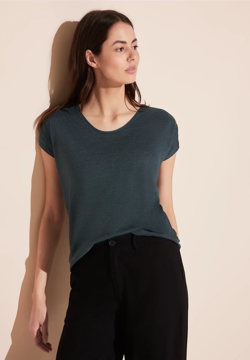tshirt-kaki-fonce-street-one-boutique-imagine