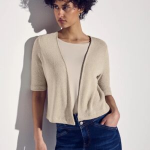 gilet-bolero-beige-street-one-boutique-imagine-oloron