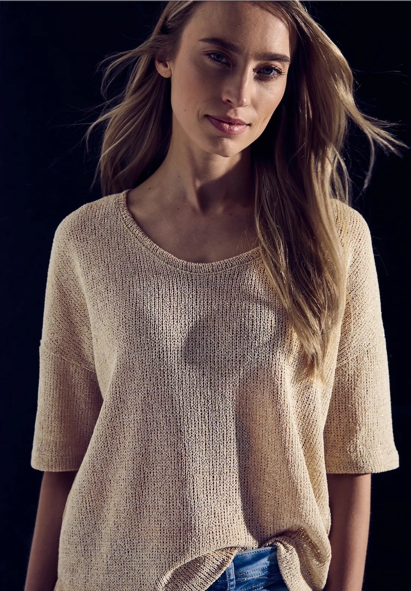 pull-manches-courtes-paillete-street-one-boutique-imagine-oloron