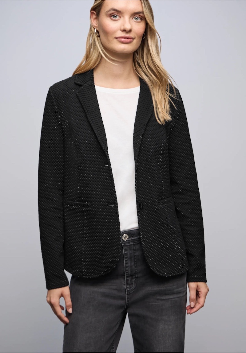 blazer-scintillant-street-one-noir-boutique-imagine-oloron