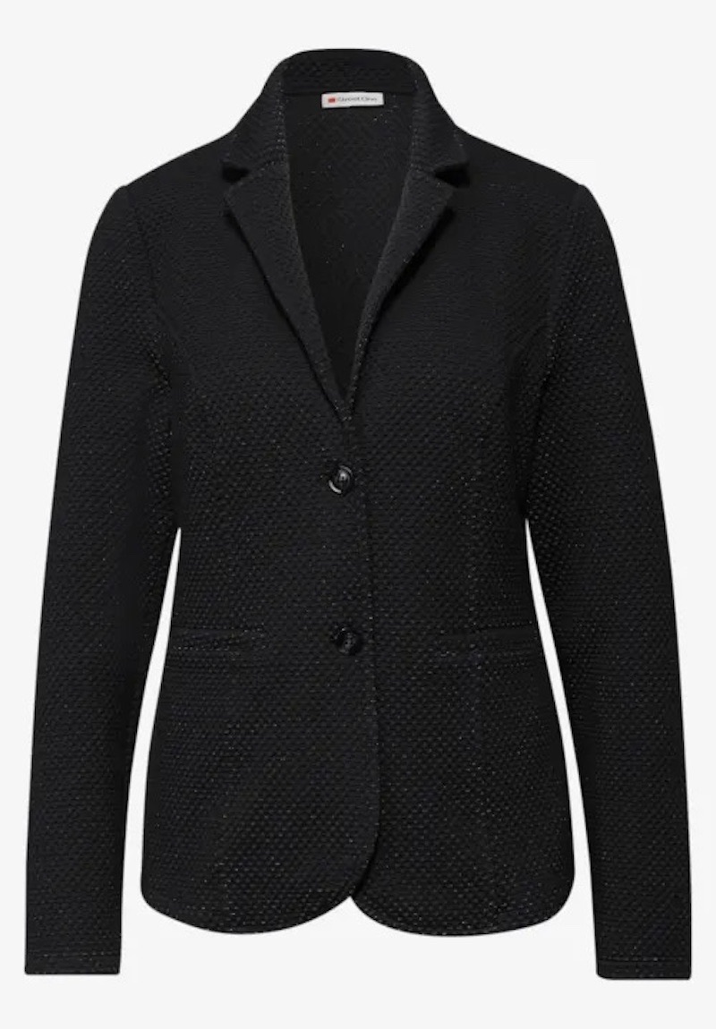 Blazer noir scintillant Street One – Image 5