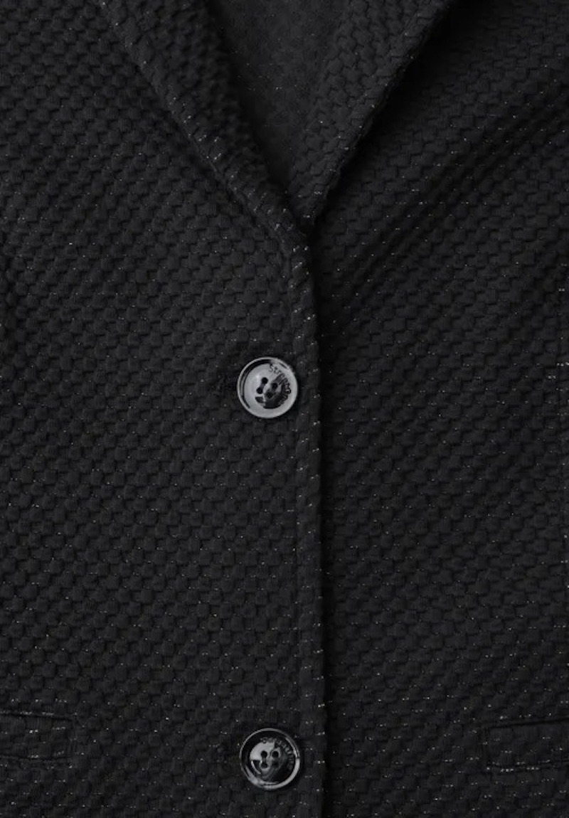 Blazer noir scintillant Street One – Image 4