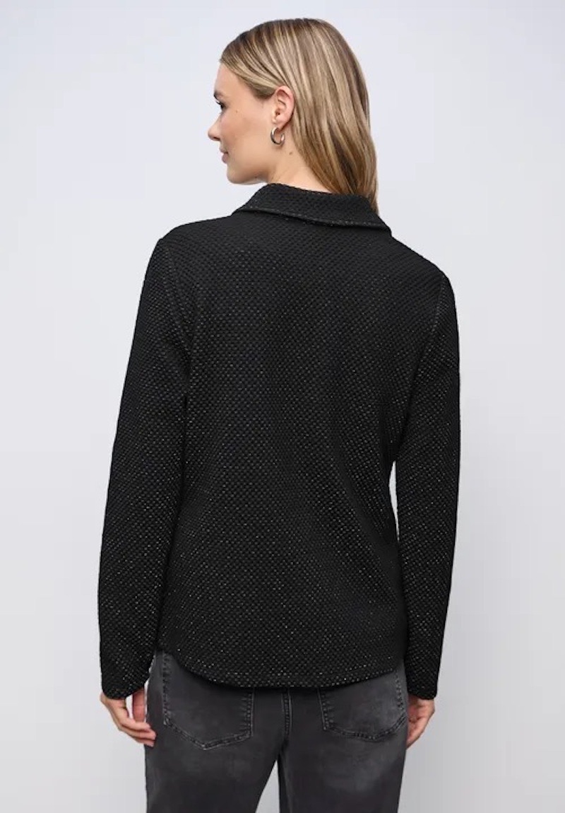 Blazer noir scintillant Street One – Image 3