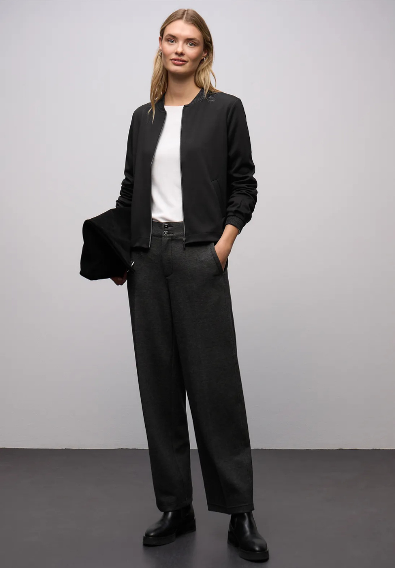 Veste noire détails scintillants – Image 2