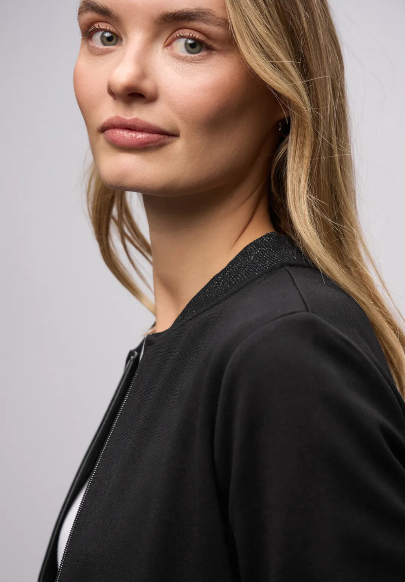 Veste noire détails scintillants – Image 4