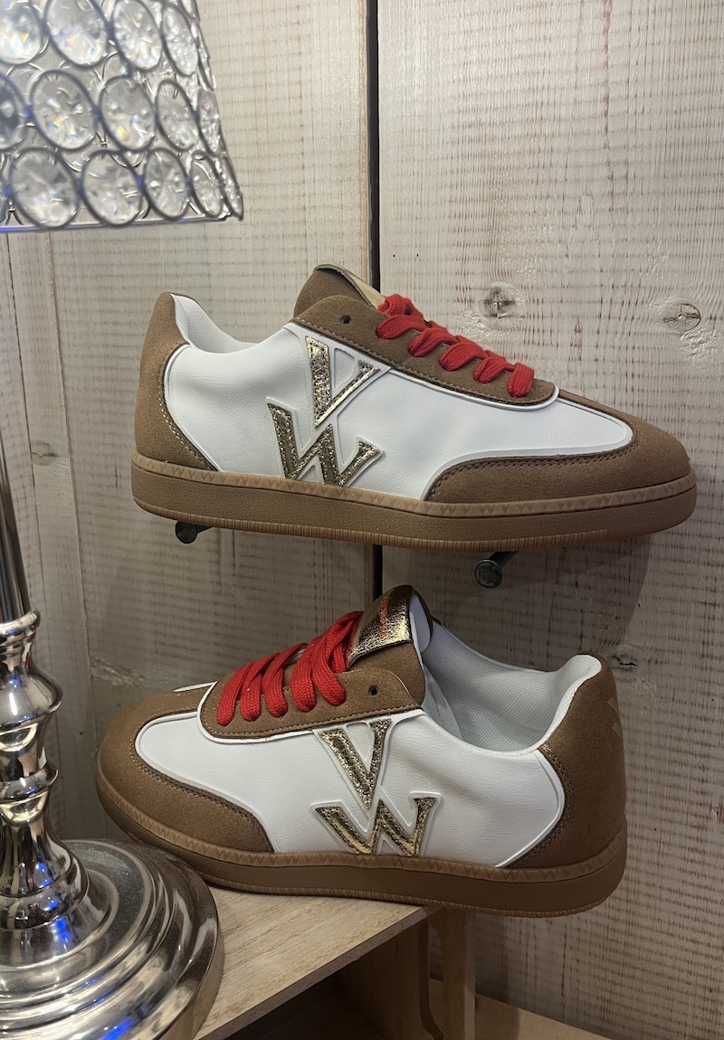 Basket blanc et camel Vanessa Wu – Image 6