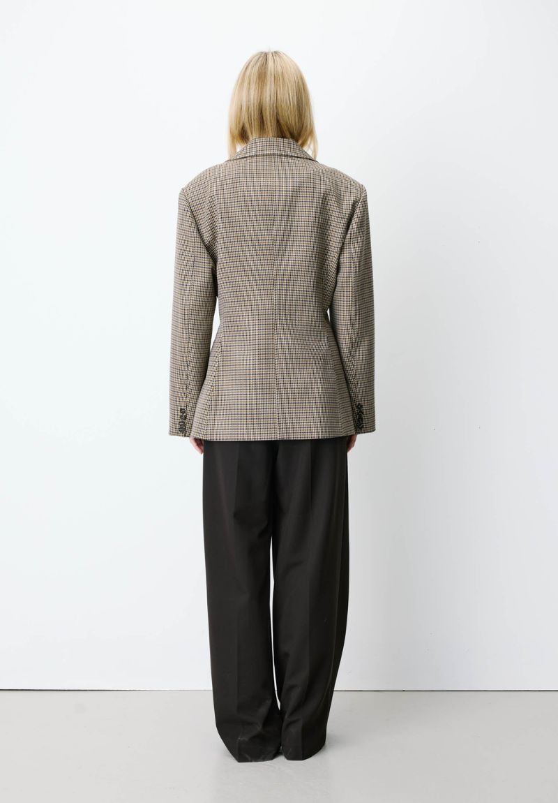 Blazer cintré pied de poule Grace et Mila – Image 3