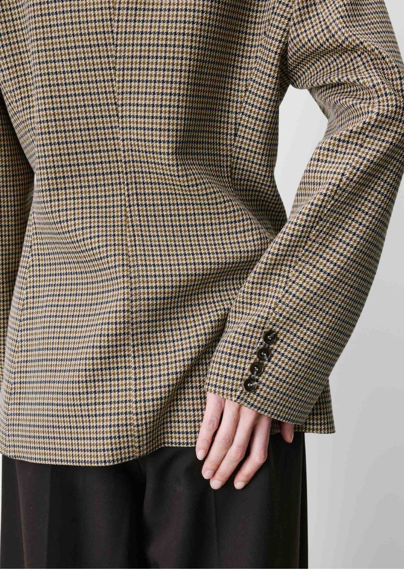 Blazer cintré pied de poule Grace et Mila – Image 4