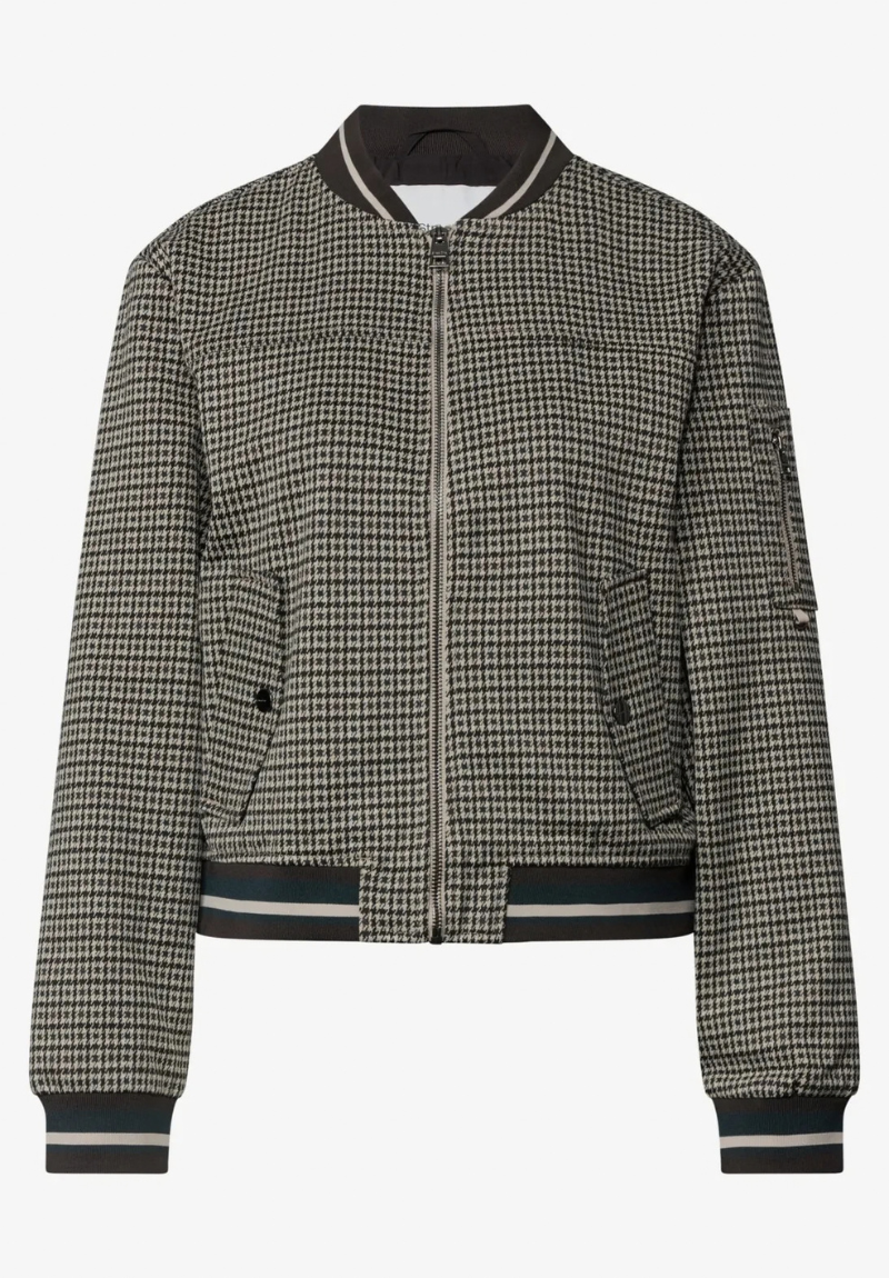 Veste bomber pied-de-poule femme – Street One – Image 4