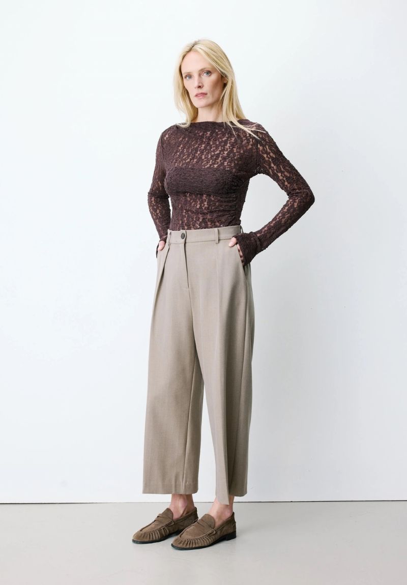 Pantalon ATLANTIS beige 7/8 Grace et Mila – Image 2