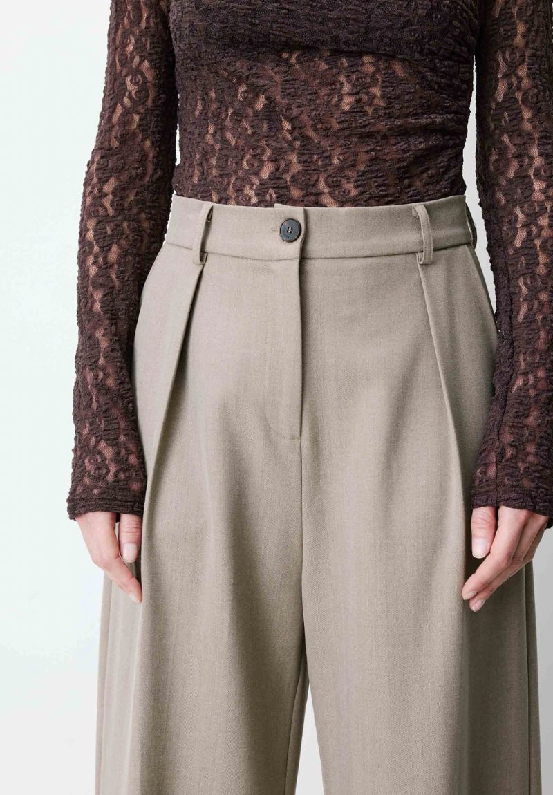 Pantalon ATLANTIS beige 7/8 Grace et Mila – Image 5