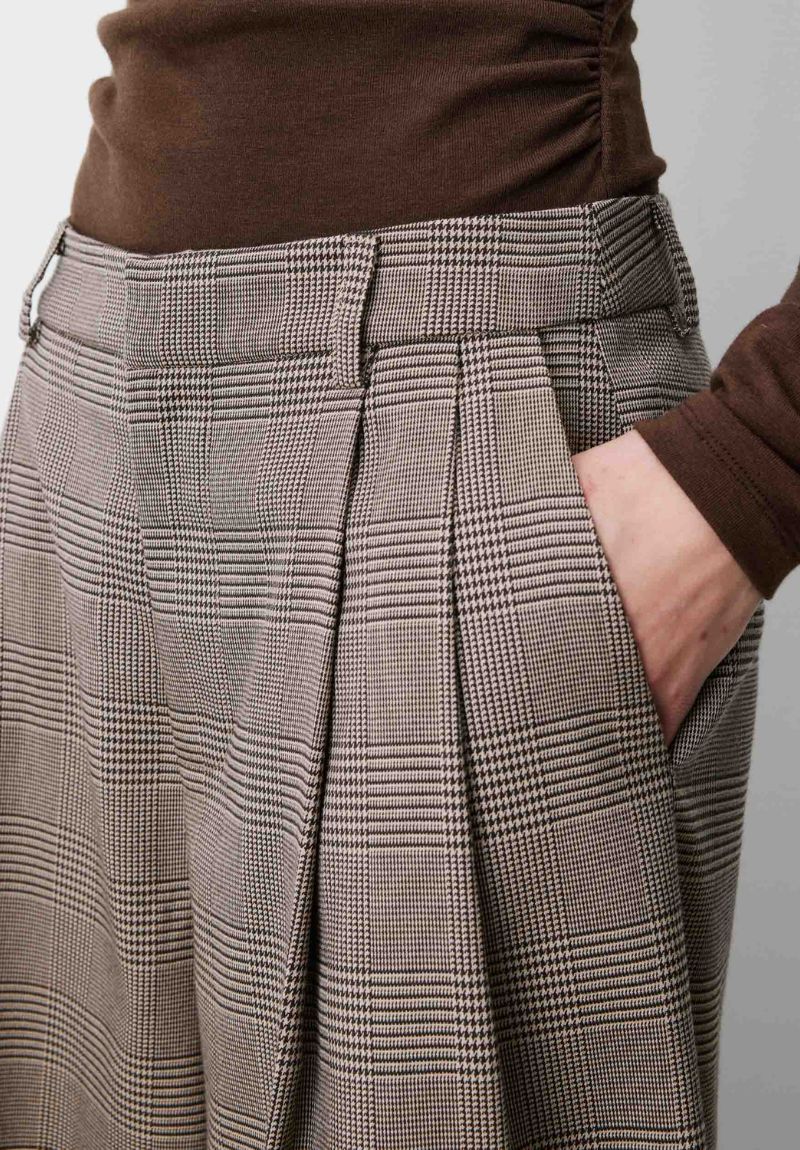 Pantalon jupe-culotte Prince de Galles – Image 4