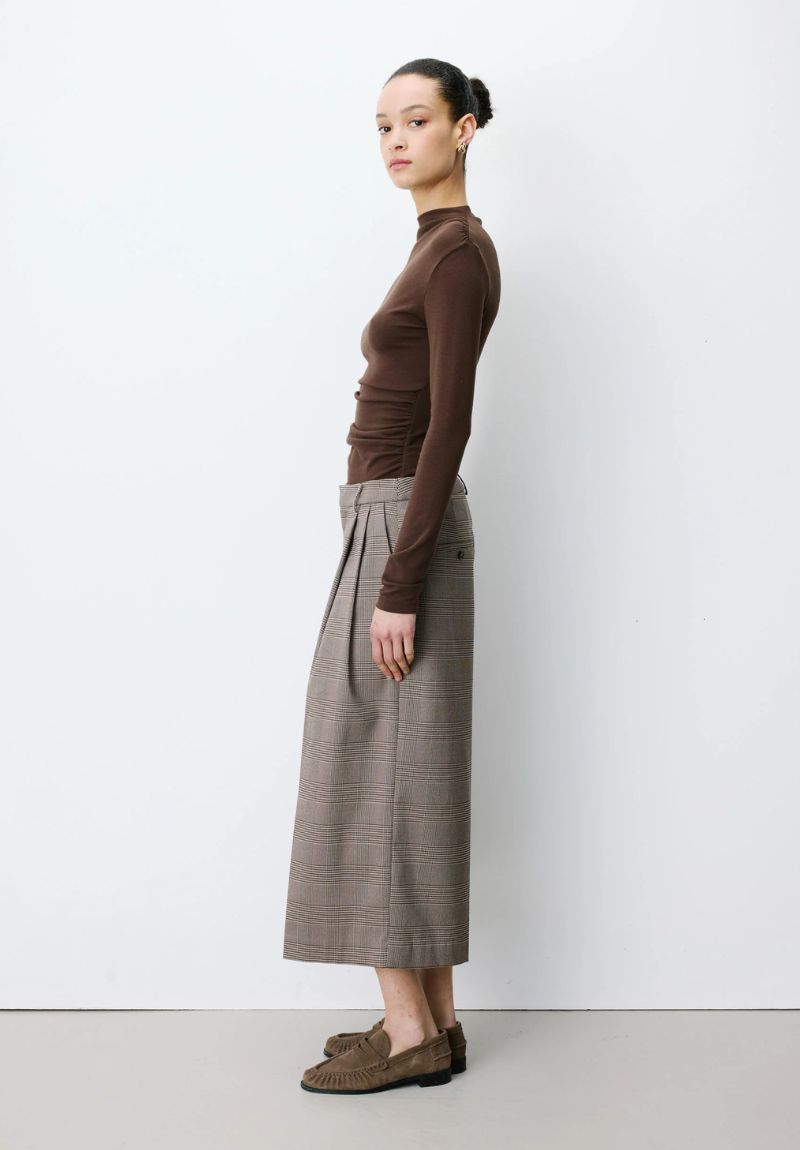 Pantalon jupe-culotte Prince de Galles – Image 2