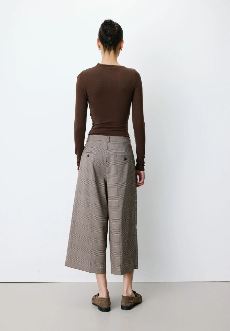 Pantalon jupe-culotte Prince de Galles – Image 3